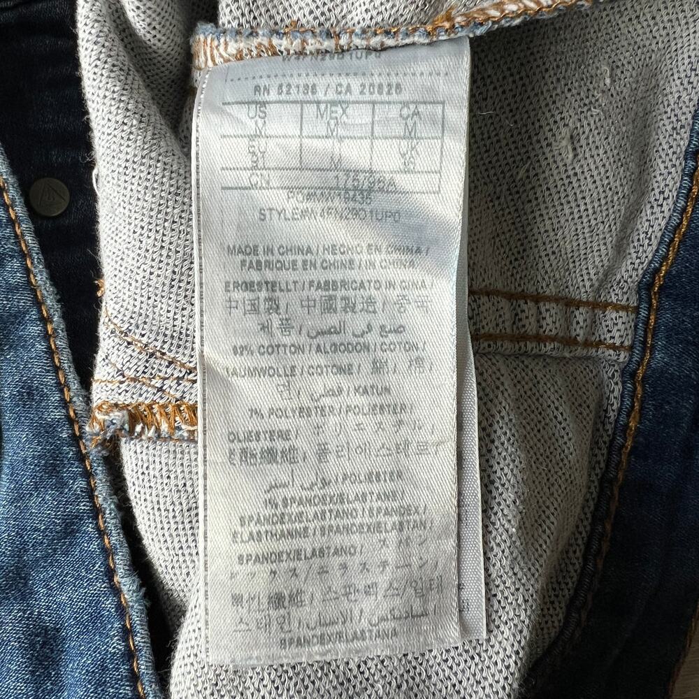 Guess Jeans Cropped Denim Jacket Womens Medium Fits Small - Picture 9 of 11